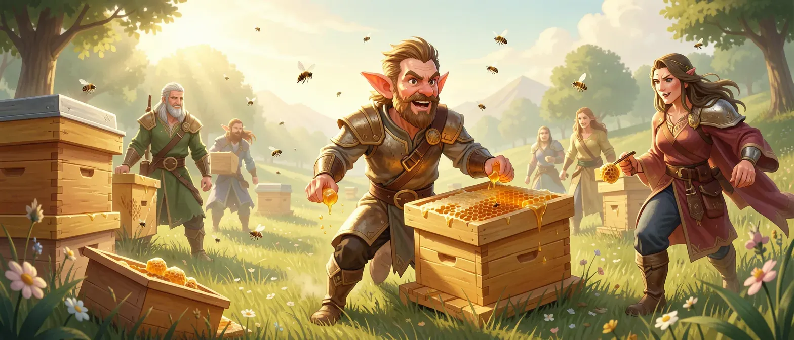 Honey Farmer Lightfoot Halfling back story