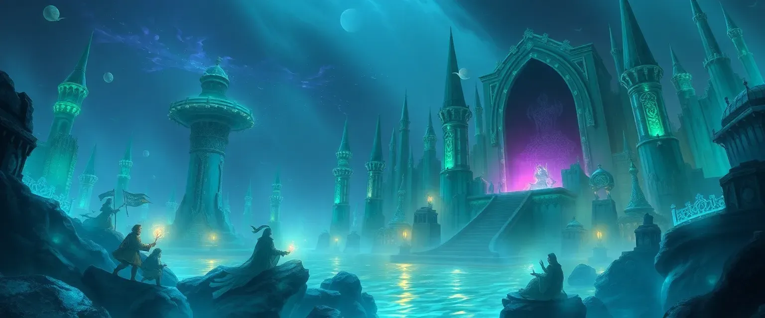 Fantasy, underwater fights, necromancer boss, political views