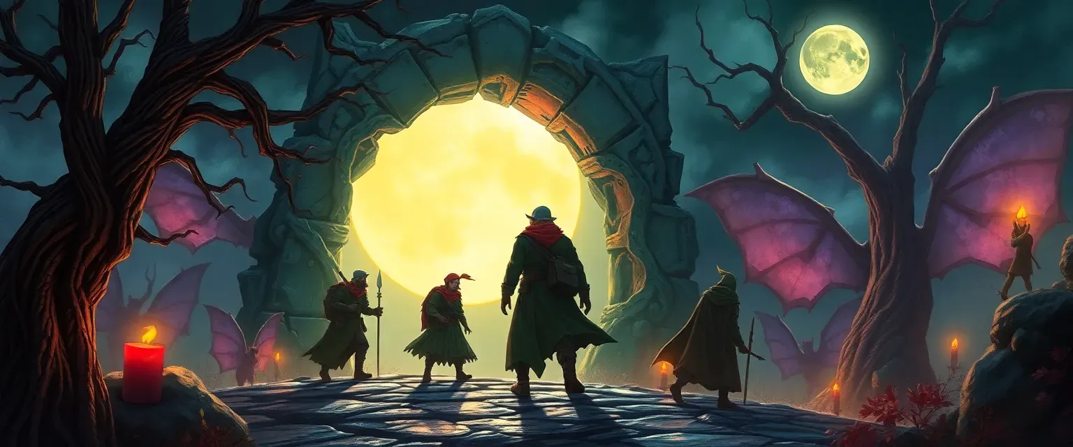 Short, whimsical adventure into the Feywilds. Battling with Fey and Abysal alike.