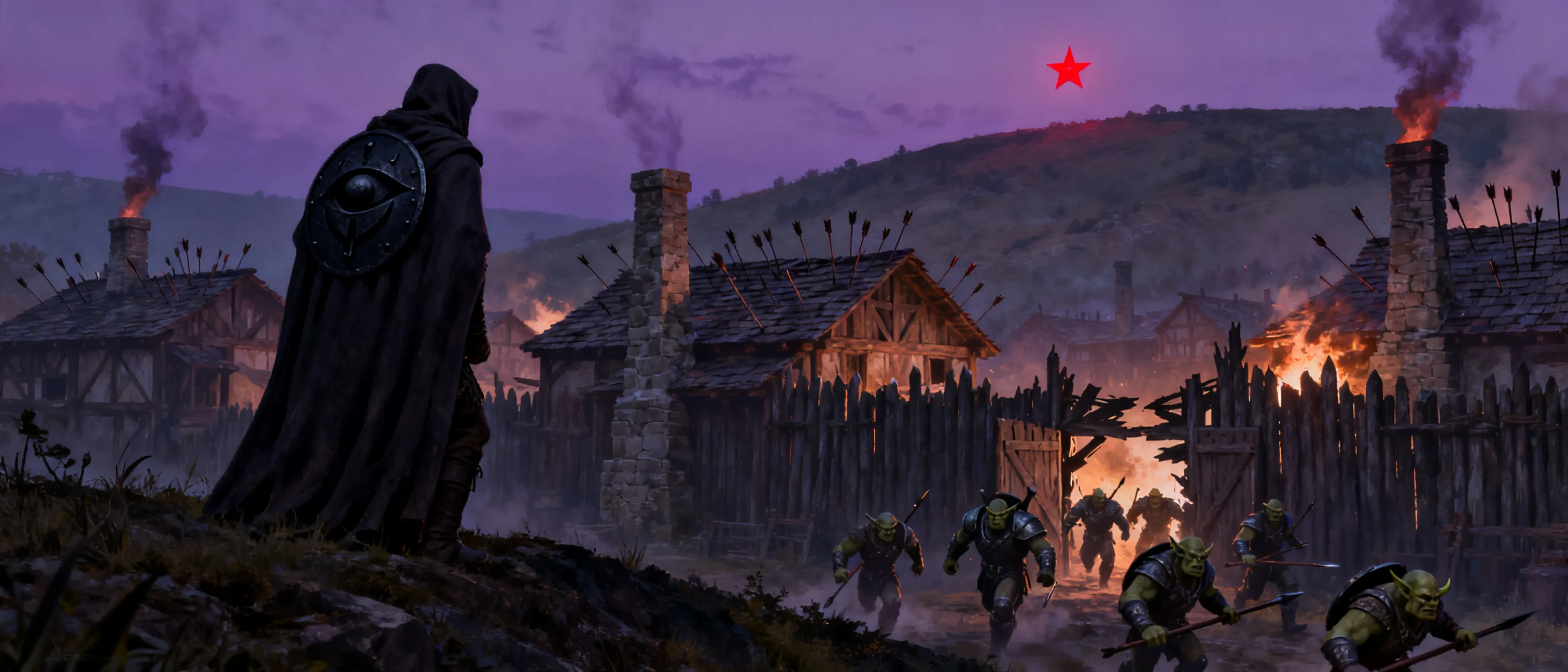 A small oneshot adventure where the party helps the town by trying to find the source of the orc and goblin invasion.