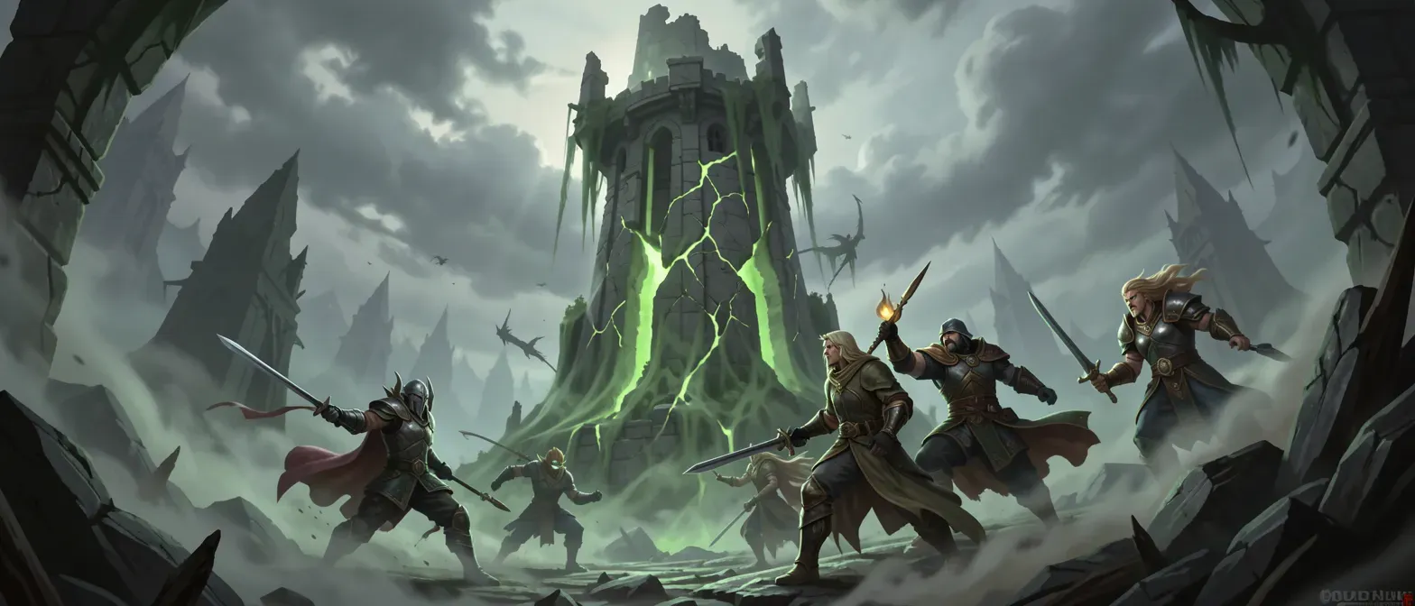 Character image for An evil wizard seeks revenge on a world that outcast him. He finds a secret tome that unlocks a portal letting the deity of disease in. She grant him power in order to cause fear and devastation throughout the realm. Trying to gain followers in order to gain power.