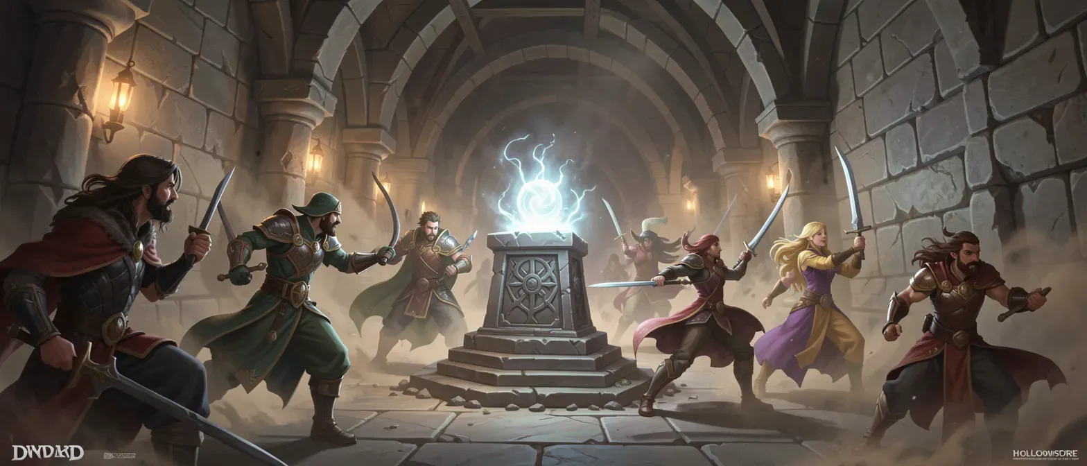 A simple dungeon encounter with 5 player and include hidden encounter and ending