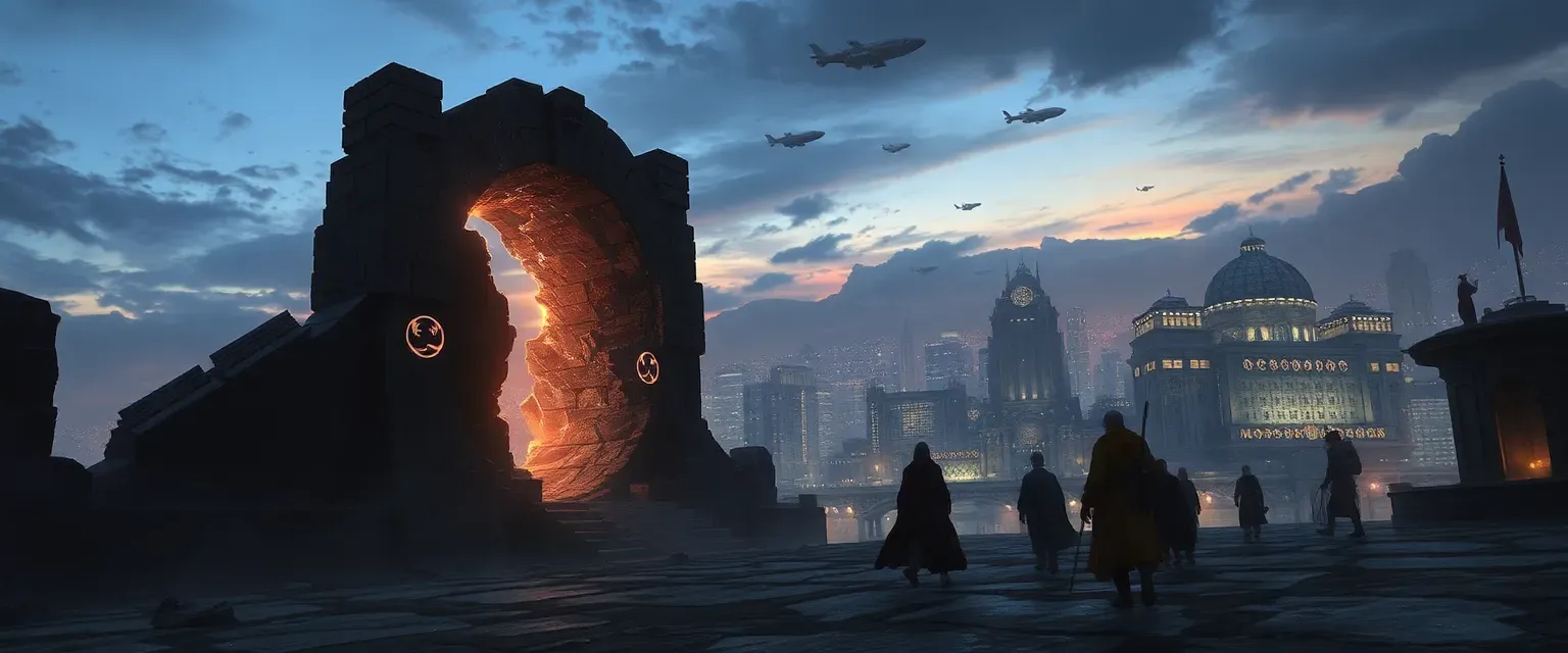 The players are members of the Nerethese Empire that escaped Karsus Folly by traveling between worlds using the Plane of Shadow. They find themselves in the strange Magic-rich world of Eberron and must decide if they want to conquer or integrate themselves into this new world.