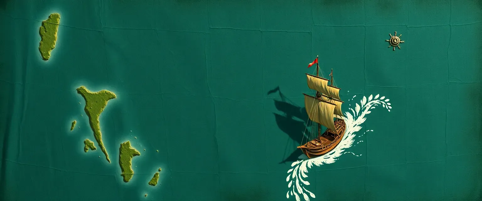 Character image for El un mundo de fantasía épica pero con una temática más centrada en los corsarios y piratas. Concretamente nuestros protagonistas son un grupo que escuchó sobre la leyenda de  "El Manila" un misterioso barco desaparecido descrito como tan cargado de oro que casi vuelca.

No se sabe dónde está exactamente, únicamente que su paradero se encuentra pasando un sitio llamado "El Deshuesadero" donde ningún barco sobrevive.

Los protagonistas deberán conseguir un barco y embarcarse sin embargo se sabe que no serán los únicos, siendo casi una carrera mortal por el tesoro del Manila