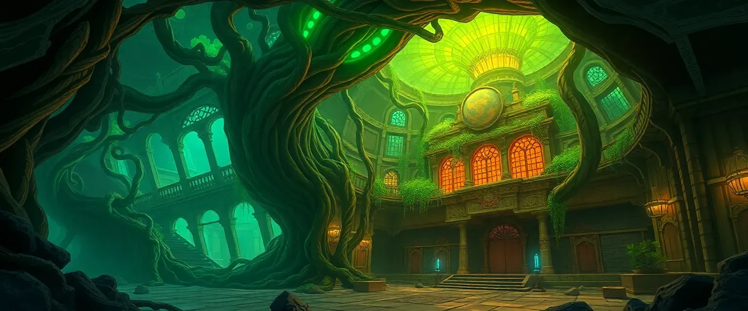 Centuries ago, the god of gardens was devoured by its own creation, birthing the Verdant Maw—an underground carnivorous jungle that migrates beneath kingdoms like a buried leviathan. Villages vanish overnight, swallowed by roots. A doomsday cult called Bloom’s Blessing heralds the Maw as divine rebirth, planting sigil-seeds in palace courtyards. Meanwhile, the Iron Orchard Company hires adventurers to poison the soil with alchemical salt. Players journey through bioluminescent catacombs, forge alliances with photosynthetic elves, and pilot sap-powered drillships into the Maw’s chlorophyll heart, where the god’s still-beating core whispers bargains for flesh, freedom, and unending spring for all who listen.