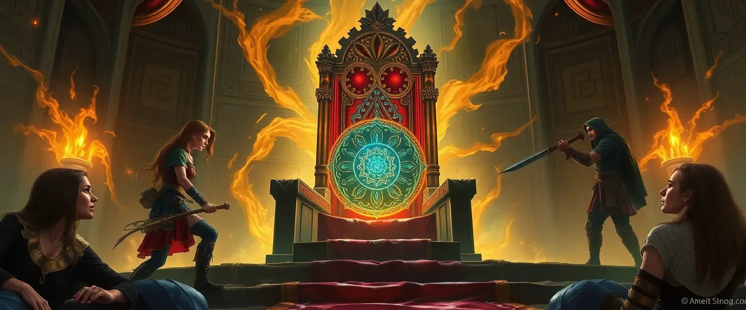 Campaign Summary

In a classic High Fantasy setting, the party must embark on an epic quest to find all the primordial relices (likely a typo for "relics"). Their journey will bring them into conflict with the True Creator, a being of immense power, and they will interact with ancient Primordials. The party, consisting of Clarice, a fighter, a ranger, and a rogue, will soon discover that the artifacts they seek are not mere objects; one of them is a sentient artifact that has been manipulating events from the shadows.

---

Detailed Campaign Breakdown

· Campaign Setting: High Fantasy
  · A world of magic, mythical creatures, ancient empires, and sprawling landscapes ripe for adventure.
· Main Quest: Finder all of the primordial relices
  · The core objective is a classic treasure hunt. The party must locate a set of powerful artifacts from the dawn of creation, likely scattered across the world in dangerous and forgotten places.
· Main Villain: True Creator
  · This suggests a god-like or demiurge figure who perhaps fashioned the world. Their motives are unknown but are presumably opposed to the party's goal. They may be trying to keep the relics for themselves, prevent them from being used, or have a plan that requires them.
· Key NPCs: Primordials
  · These are ancient elemental beings or proto-gods who existed before the current world order. They could be allies, enemies, or neutral parties with their own inscrutable agendas regarding their lost relics.
· Party Compositio