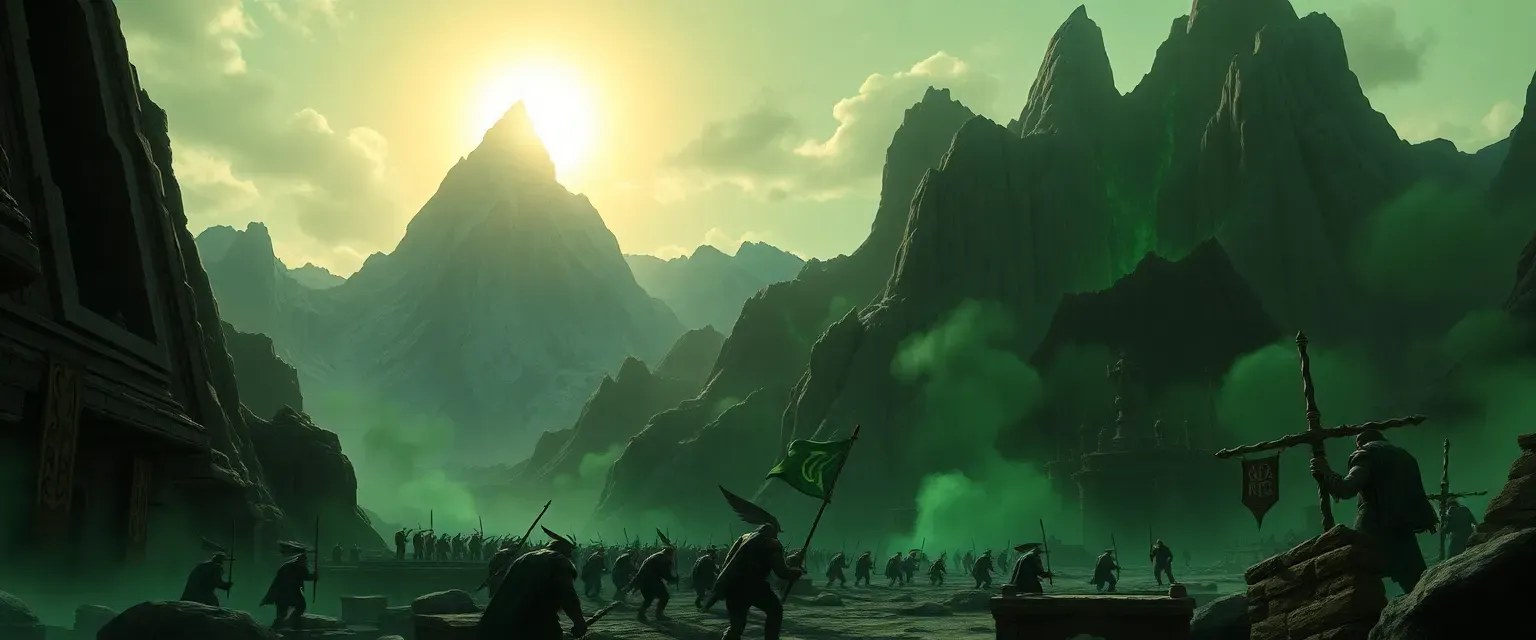 Character image for The Green Scourge campaign. The green scourge is a campaign about the orcs lead by a choas twisted orc shaman named Gorlath the corrupt. They have been breeding and building massive armies in the depths of the mountains, and deep under the surface as well. They have finally built enough force to inhabit and takeover the surface world for good. But none of these are normal orcs, they are all twisted and dark orcs with no remorse or soul. Three adventurers must band together and build alliances to stop the Green Scourge. But most races are alienated from each other at this point so building alliances will be hard. The human empire in the lower valleys, the elves in the woods and along the waters, the dwarves of the high mountains, the skaven of the underworld, and even the undead empire secluded to an island. Can these adventurers forge alliances to stop the Green Scourge or will they make more enemies and make the war worse. Will some kingdoms simply ignore the threat, will some fight it. The story could go many ways.