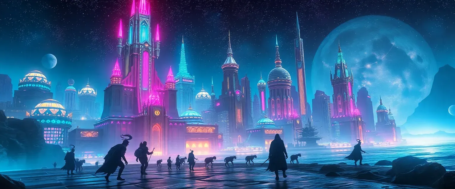 based on futuristic mythology