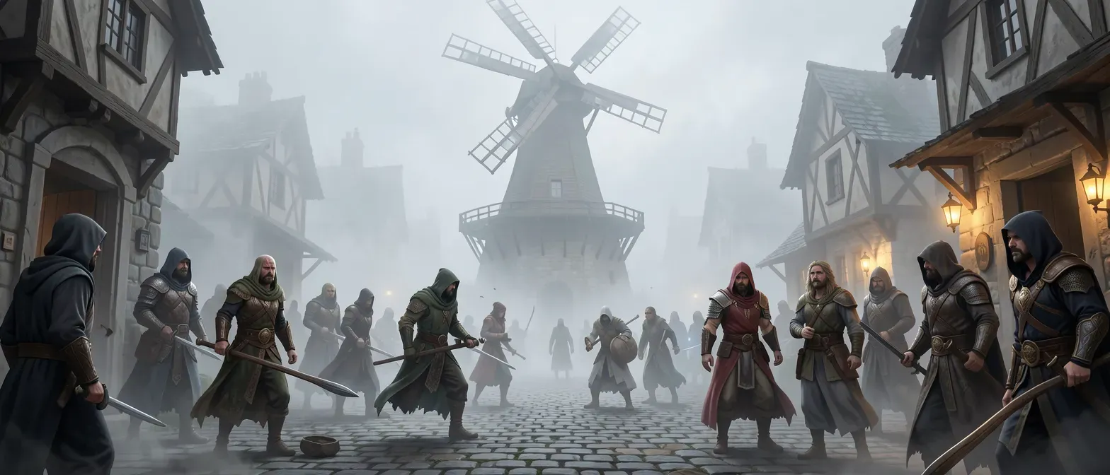 A cult has taken over the village and they are forcing people to work for them