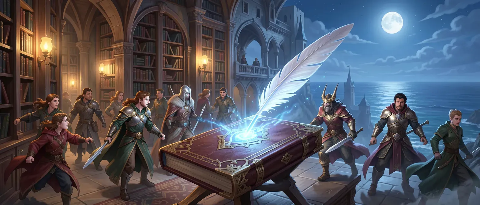 Dnd Oneshot where the players are students at a Magic School