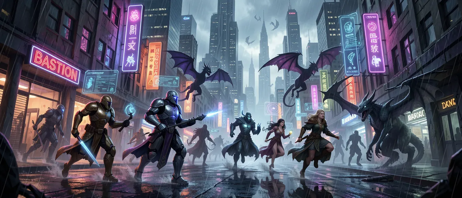 The Bastion
In today’s modern era, creatures of myth and legend have stepped into reality. To protect the masses the world governments combined formed the Badtion organization. Comprised of elite soldiers, scholars, and experts in every field, the bastion deploys units to quell the surge of rising  paranormal phenomena and cryptid sightings to prevent mass public panic. The players are one of these hunting teams sent all over the world to track, detain, or destroy threats to humanity.