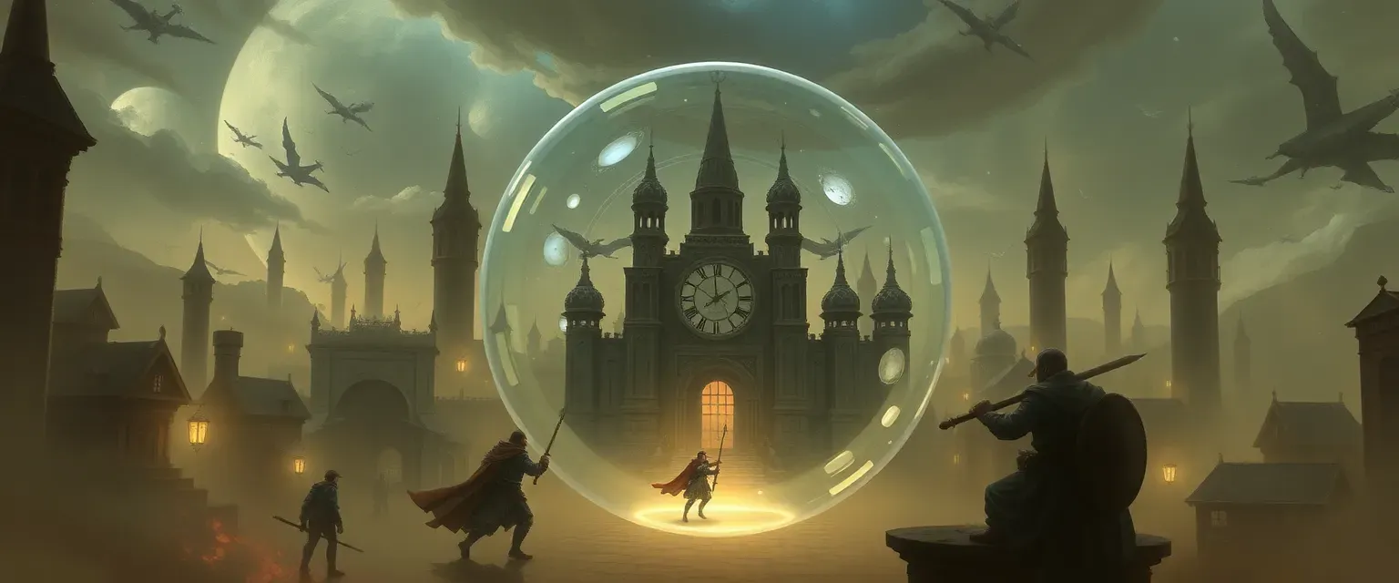 City made into an entrapment spell.