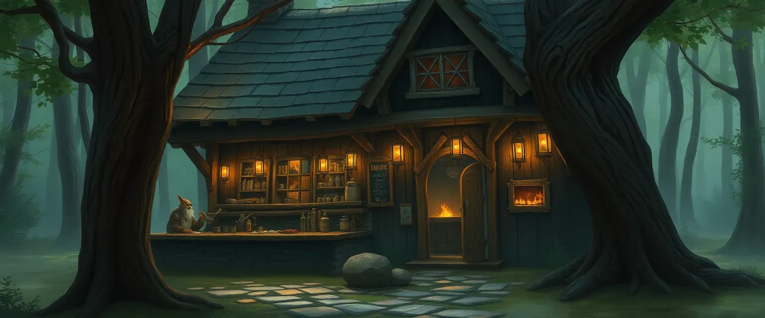 Bar monters woods halfling
