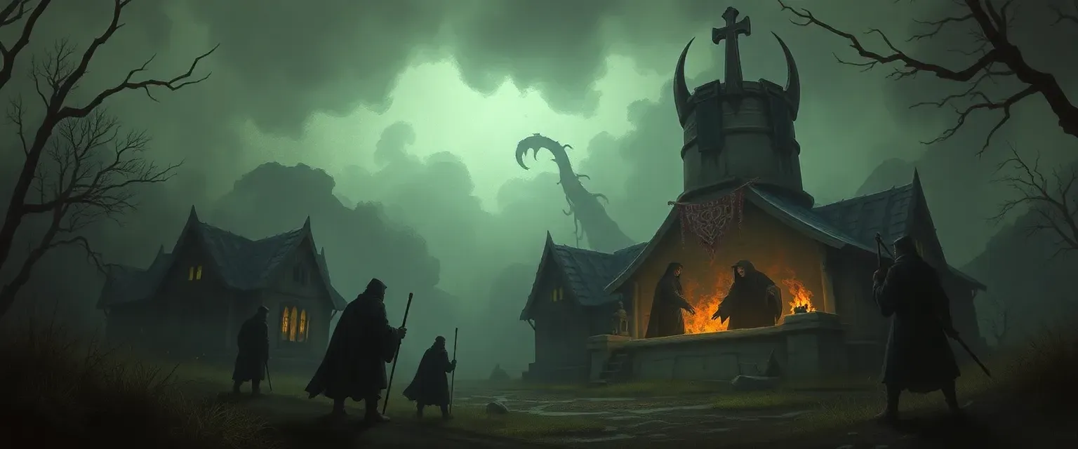 Character image for Make it about uncovering a cult that seems innocent at first, but hides a dark secret