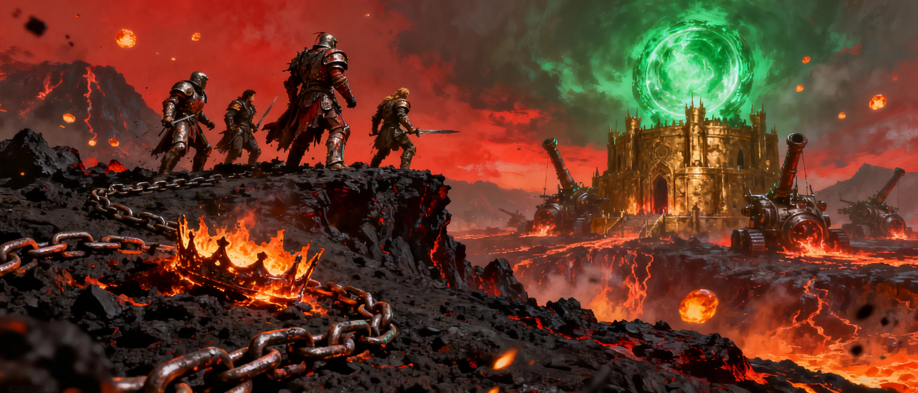 You face him, the evil king of your campaign, the monologue is over, the battle is raging, and you think you might even win... Then the BBEG activates the last precaution he has made, a trap that banished YOU and your party to Avernus. That's where your campaign starts, you have to escape the avernus and get back to the material plane (act 1) but when you do, you find that the time in Avernus does not pass the same way it does on the material plane. decades have passed in the mortal realm, the evil king is not the undisputed emperor of the world, none of your allies are alive, and you have to find new allies, form new alliances (acts 2 and 3) and face the evil emperor once again!
