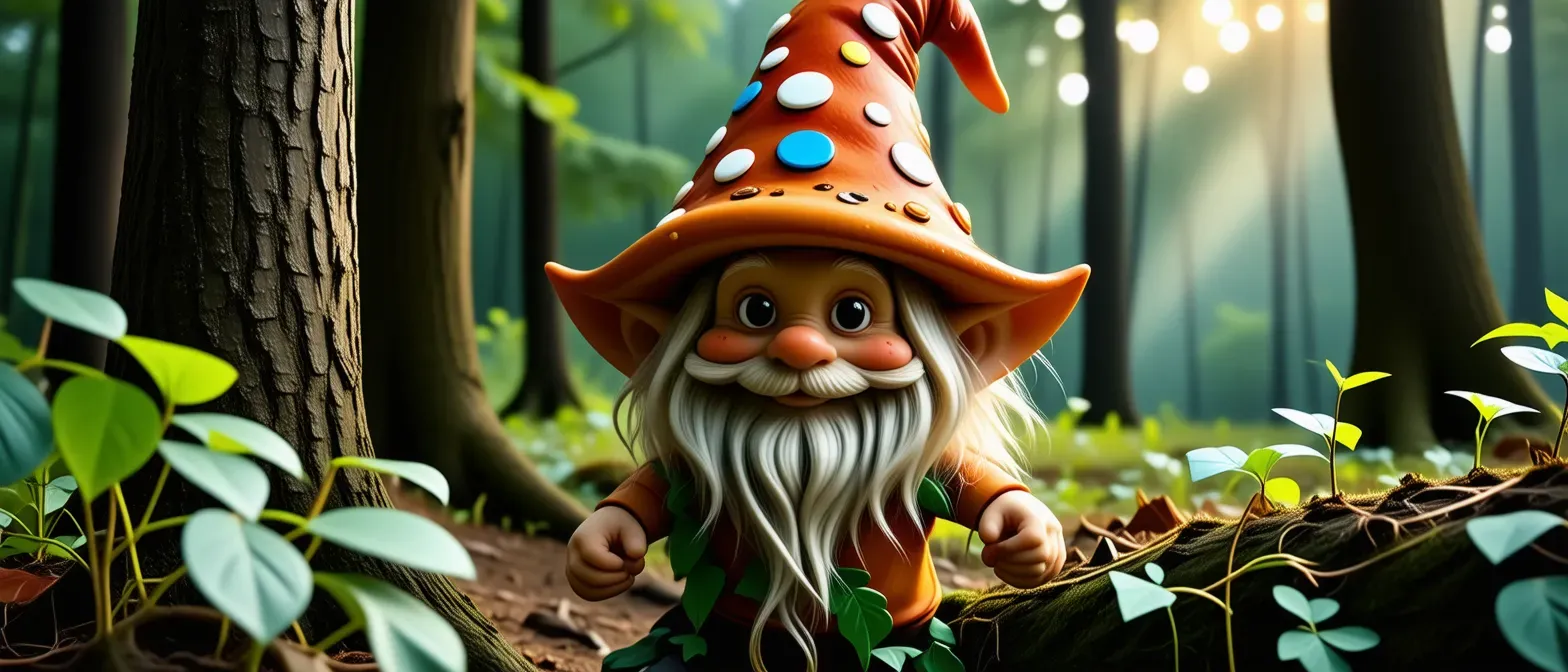 This character makes fun of drugs and people taking drugs and taking themselves too seriously, make sure the image description you pass to image model reflects that

Woodland Willie the Mushroom Shaman Druid
Ate EVERY mushroom in the forest "for science." Wild Shapes into animals that definitely don't exist. Speaks to plants but they're all screaming. Goodberries taste like conspiracy theories. Convinced cities are allergic to him personally. Special ability: "Spore Speech" - communicates exclusively through interpretive dance about chemtrails. Animal messenger always returns with restraining orders. Nature itself has filed complaints.