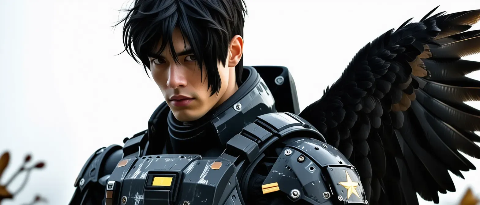 Name: Forgery Hunter 
Role: Commander of the Russian military camp
Heritage: full Russian
Description: He commands the military camp that in prisoned some Meridian warriors, now his one goal is to keep the Meridians from escaping his grasp
Species: Human-Gryffin
Hair: black