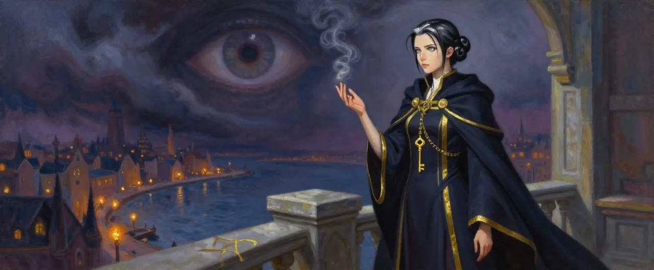 Magistrate Veyra Sorn, the Gilded Warden