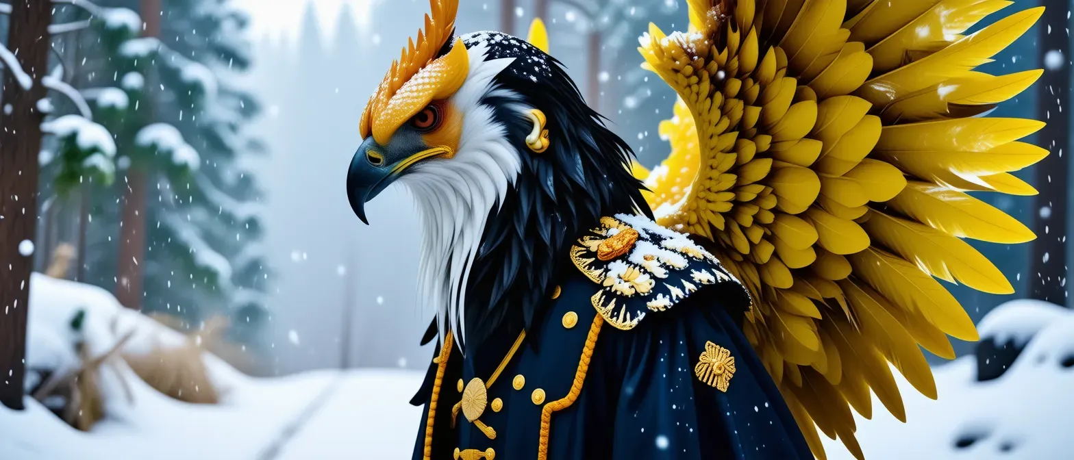 Name: Forgery Hunter 
Role: Commander of the Russian military camp
Heritage: full Russian
Description: He commands the military camp that in prisoned some Meridian warriors, now his one goal is to keep the Meridians from escaping his grasp
Species: Human-Phoenix
Hair: black