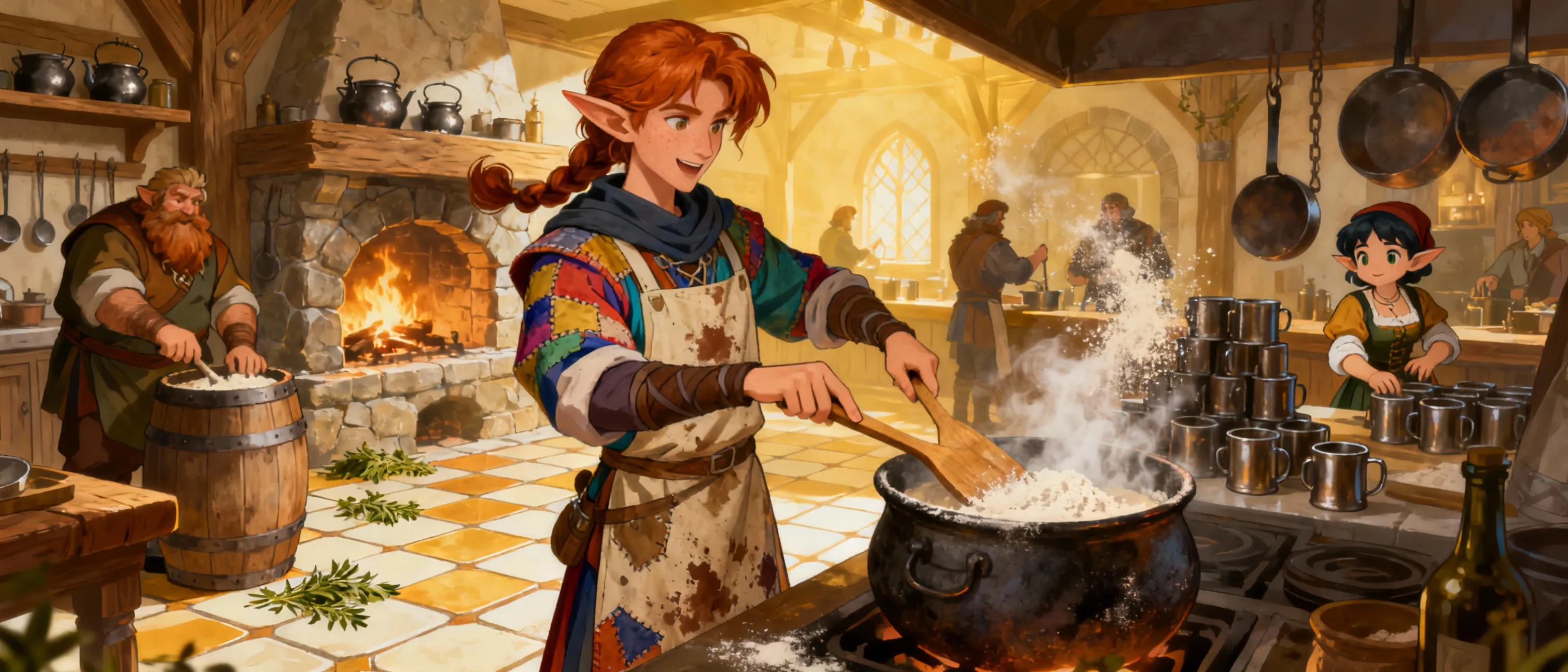 Age is 24. Works as a cook