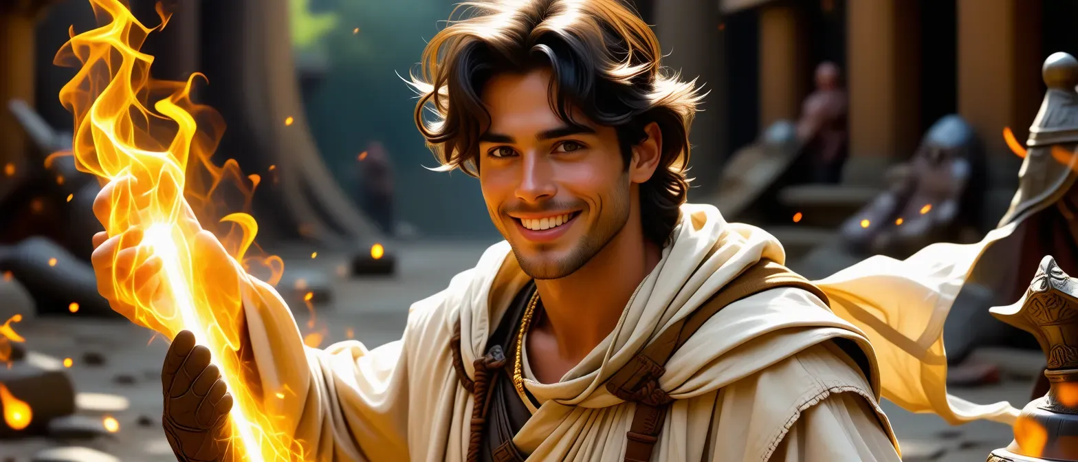 A human sorcerer thats is charming and has +3 dex
 