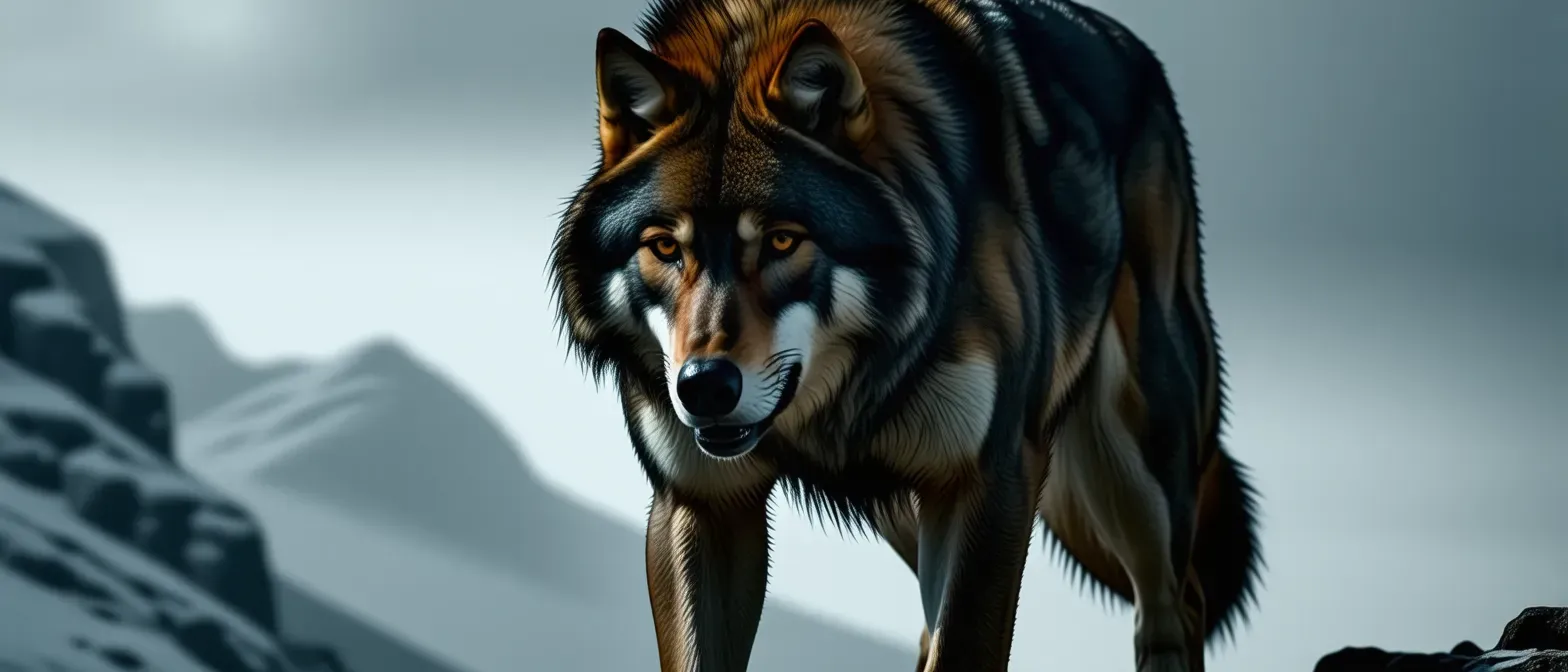 Name: Forgery Hunter 
Role: Commander of the Russian military camp
Heritage: full Russian
Description: He commands the military camp that in prisoned some Meridian warriors, now his one goal is to keep the Meridians from escaping his grasp
Species: Human-Wolf
Hair: black