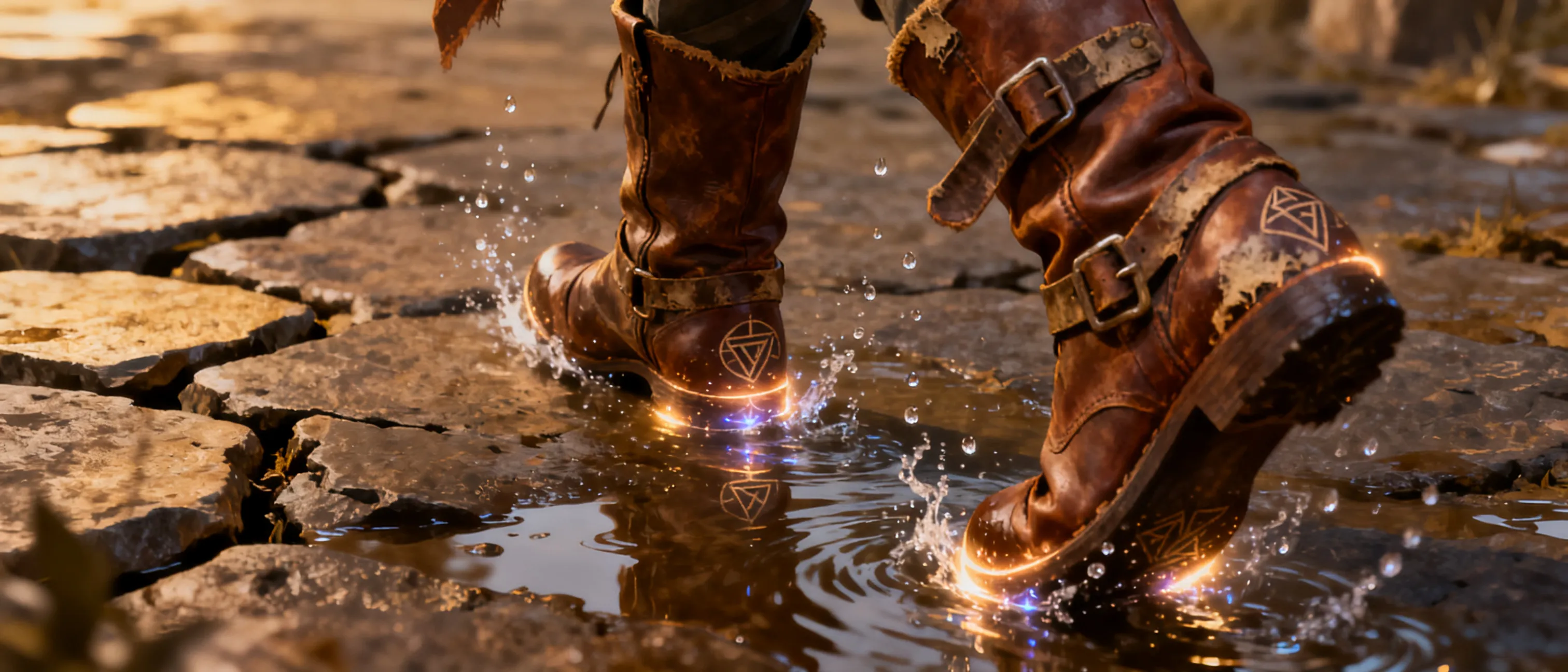 Pump-Runner Boots