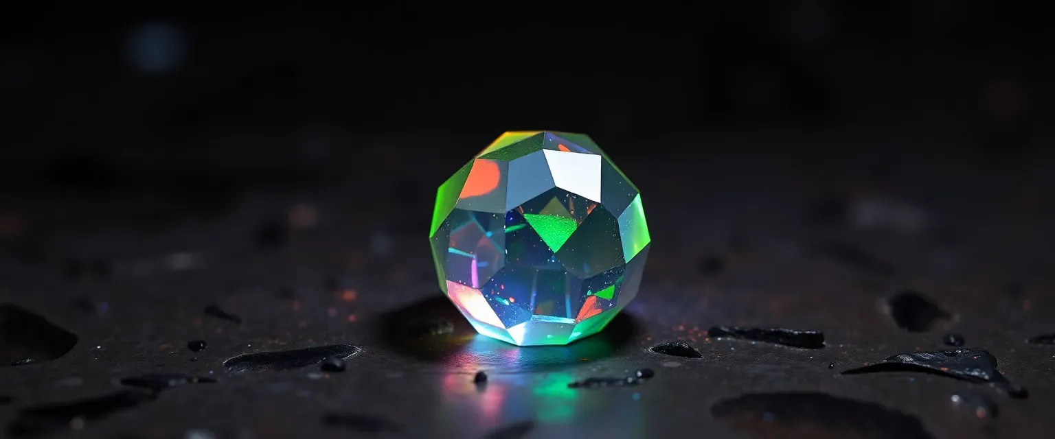 Glimmering Ocular Prism