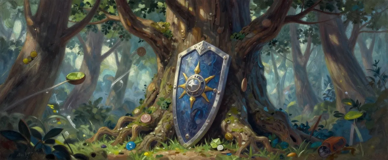 Whisperwood Bark Shield