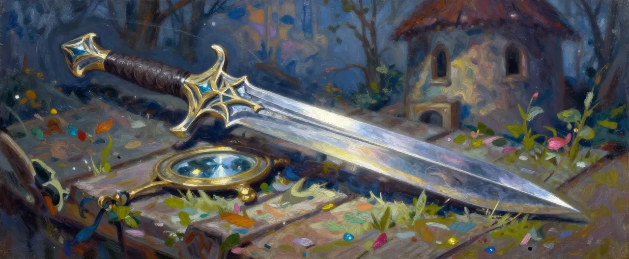 Alchemist's Silvered Dagger