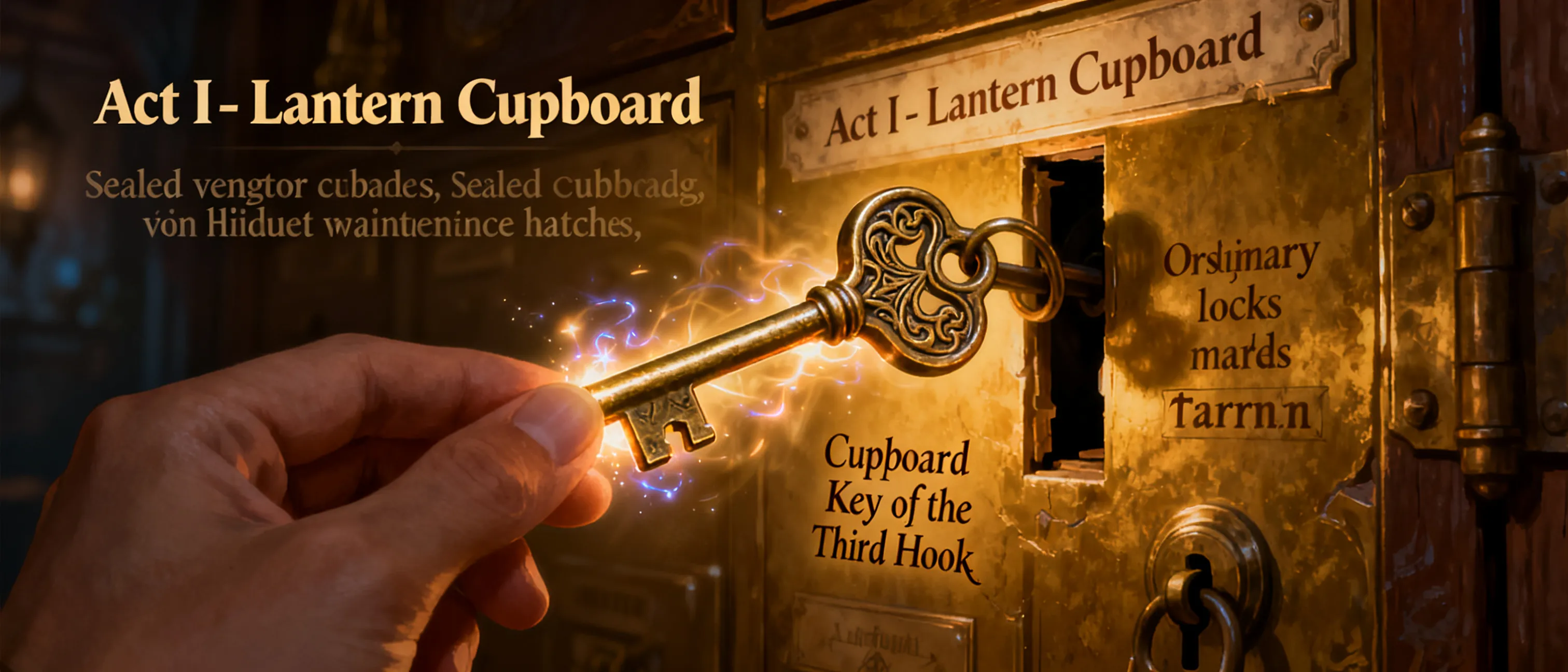 Cupboard Key of the Third Hook