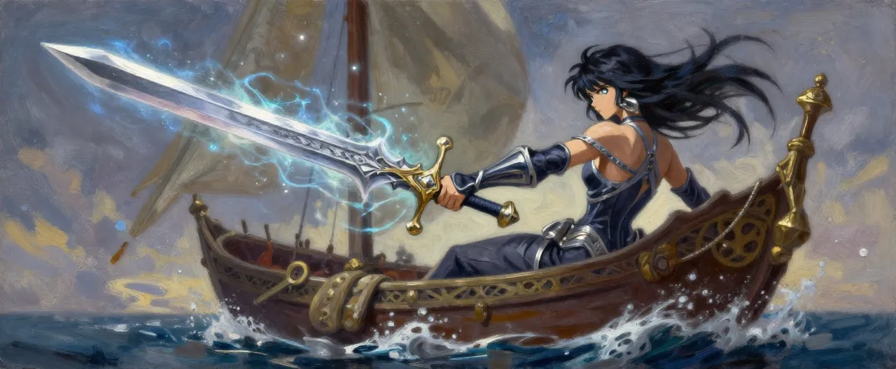 Githyanki Silver Sword