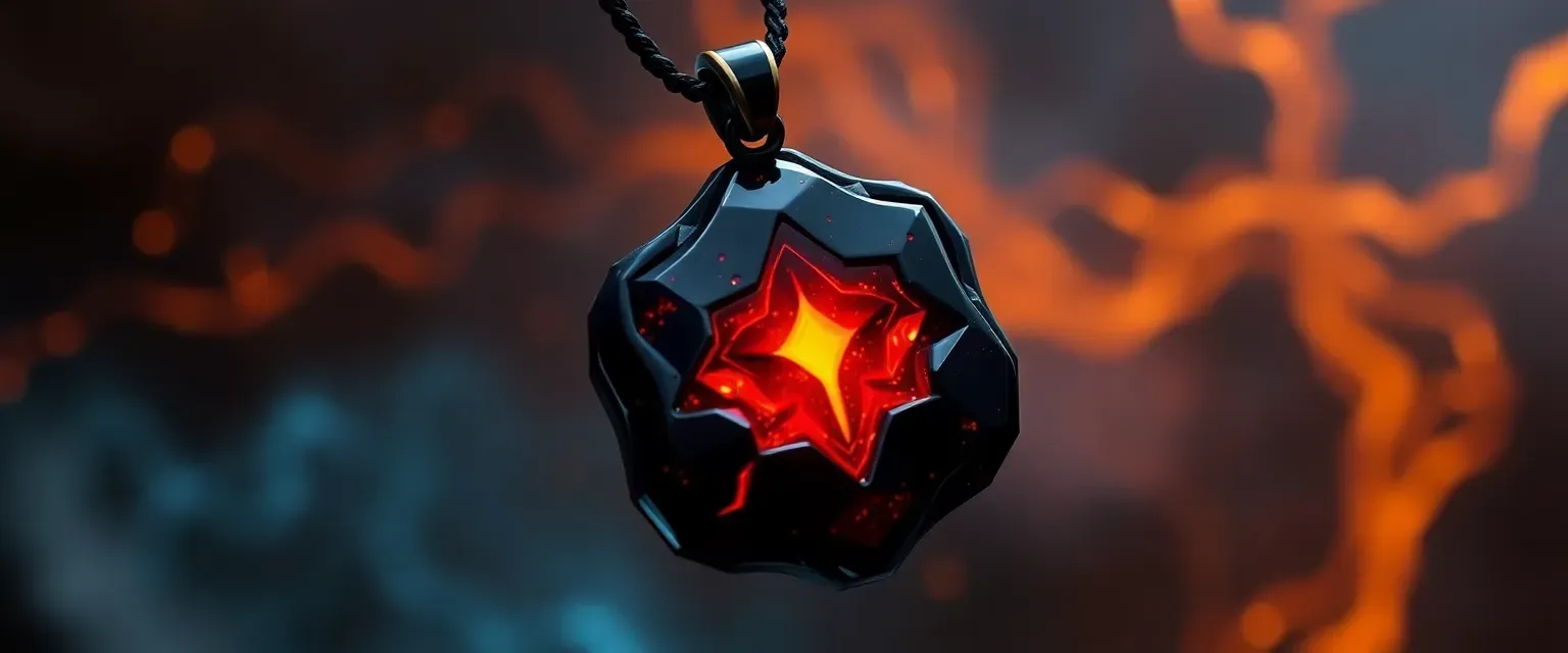 Miregroth's Cindershard Pendant