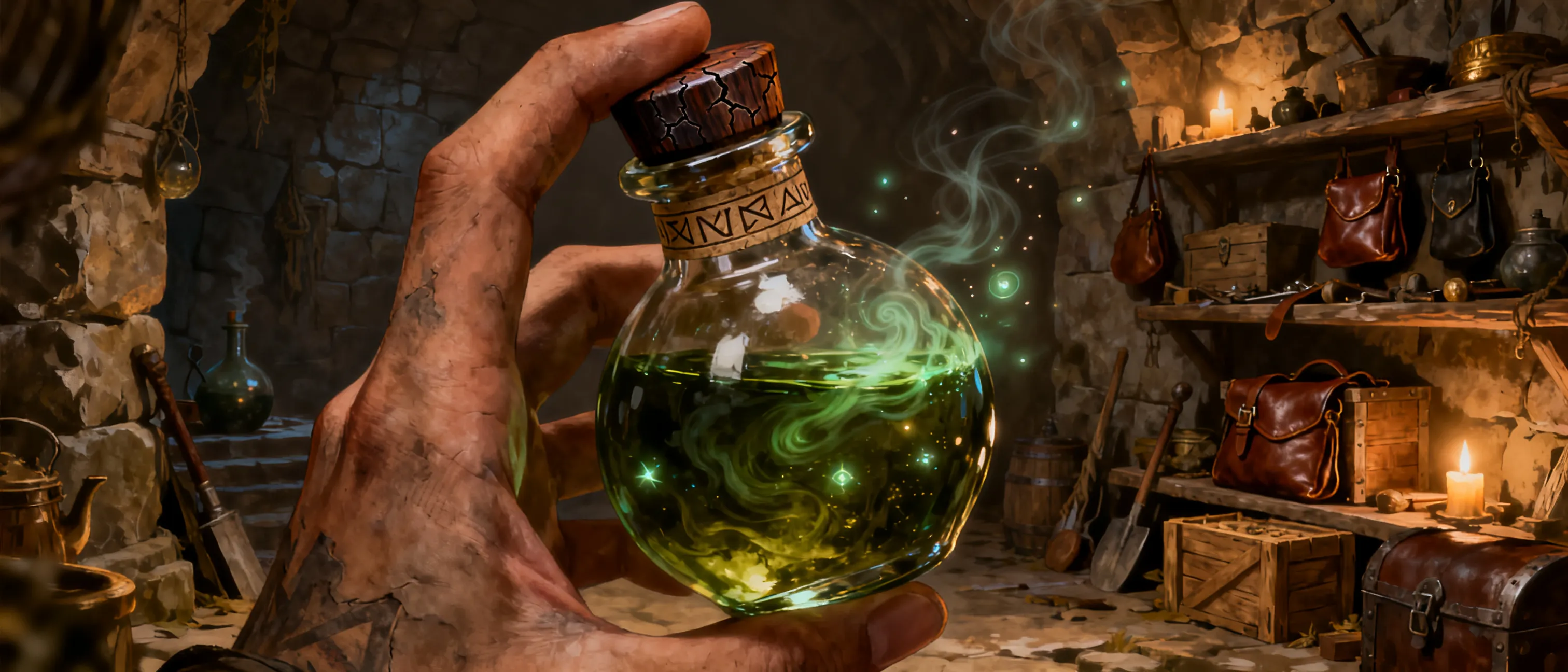 Vial of Bitter Nettle Tonic