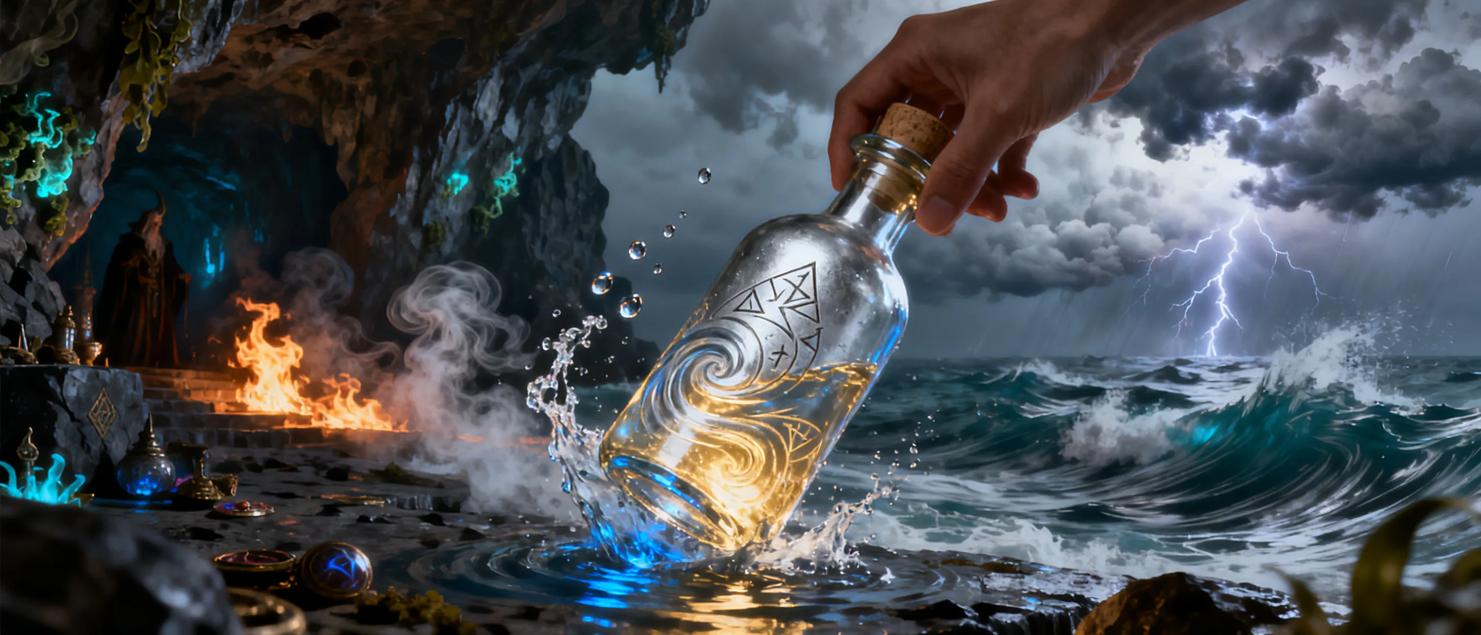 Thunder-Quenched Vial
