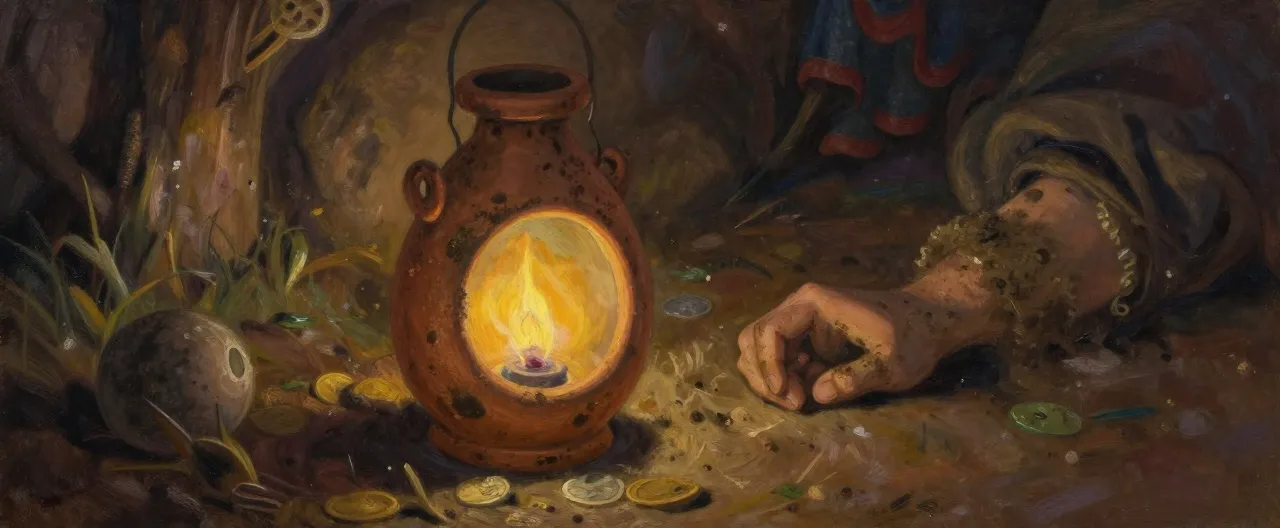 Clay Lantern of Small Debts