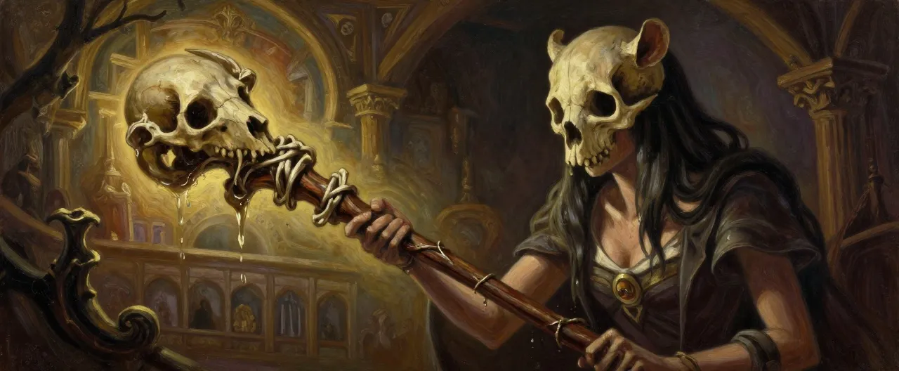 Corvane's Ratbone Staff