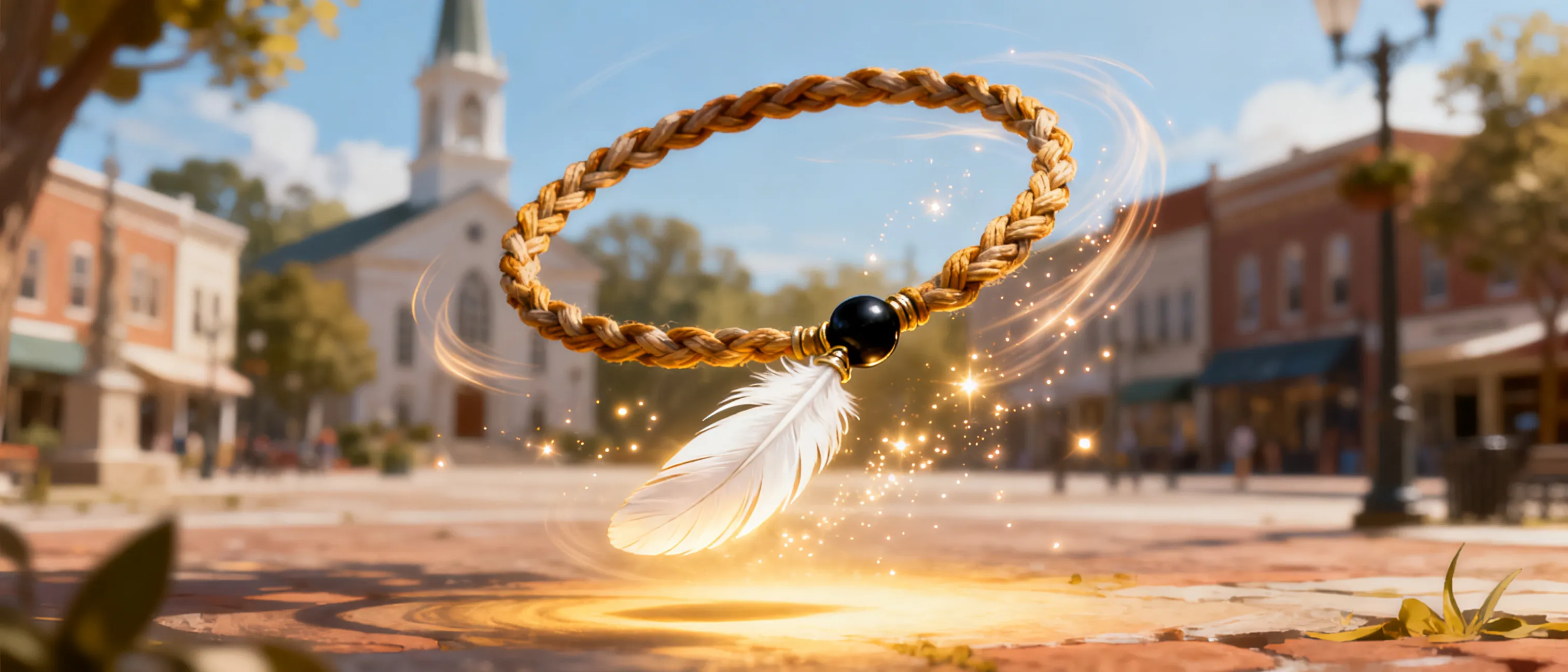 Feather-Cord Charm