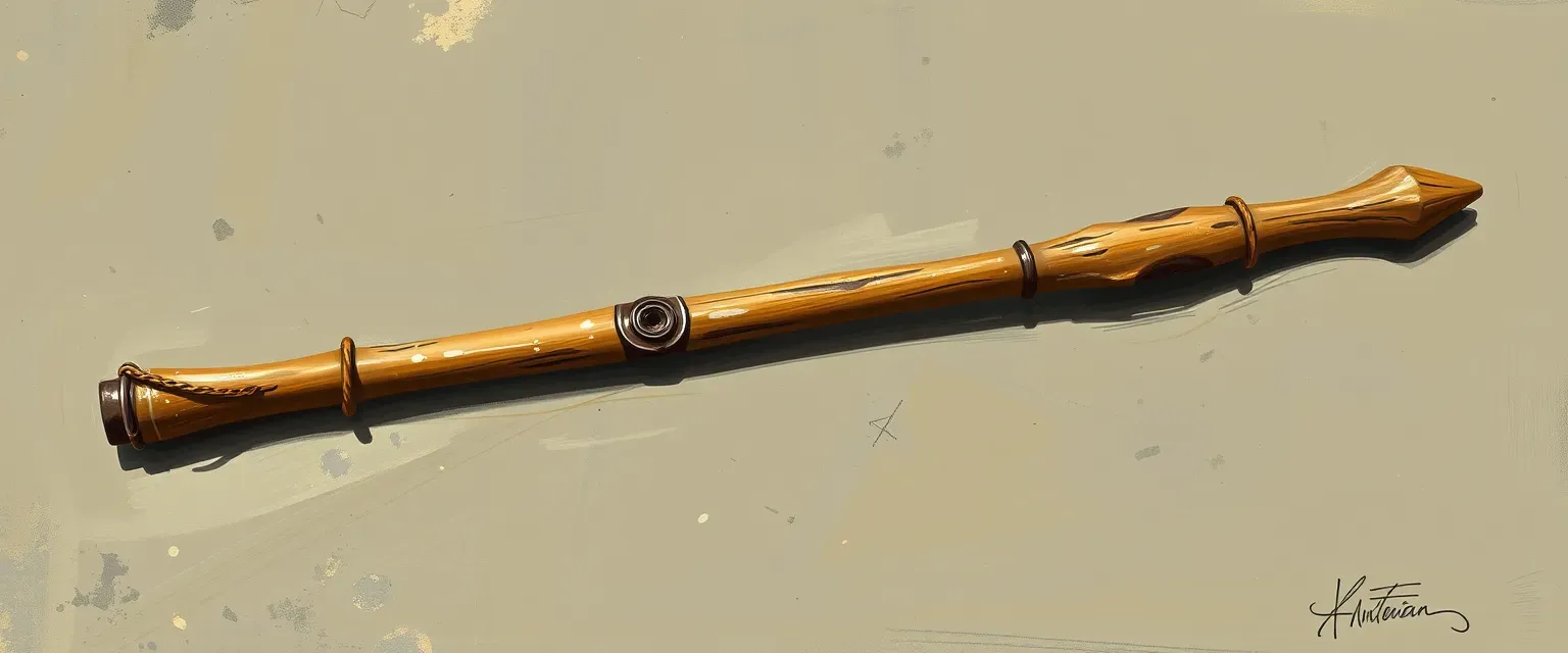 Weathered Oak Quarterstaff