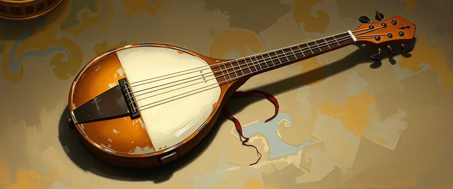 Worn Kora