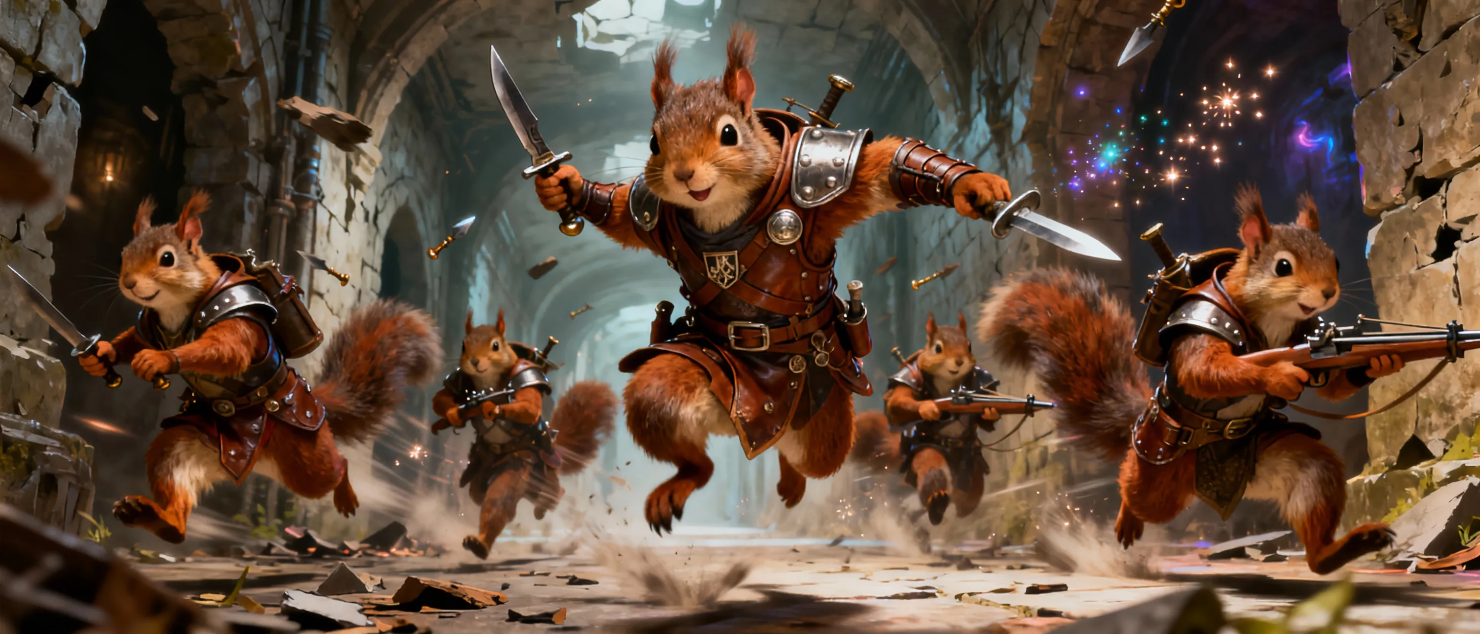Squirrel Mercenary Gang