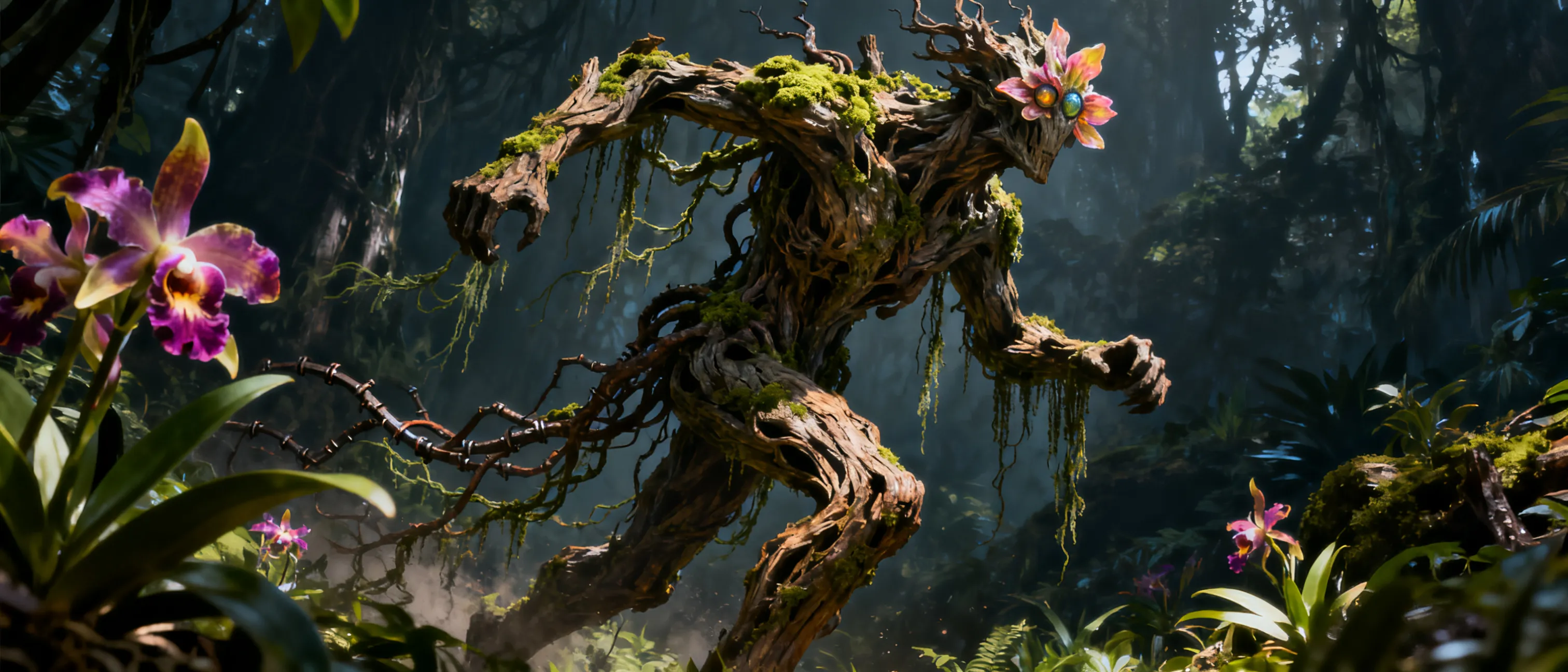 Orchid Golem