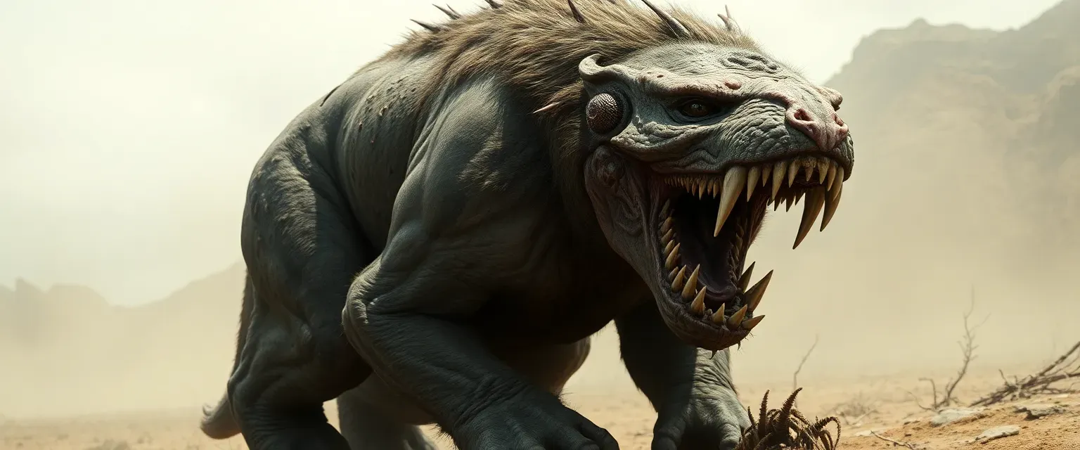 Scarred Wasteland Beast