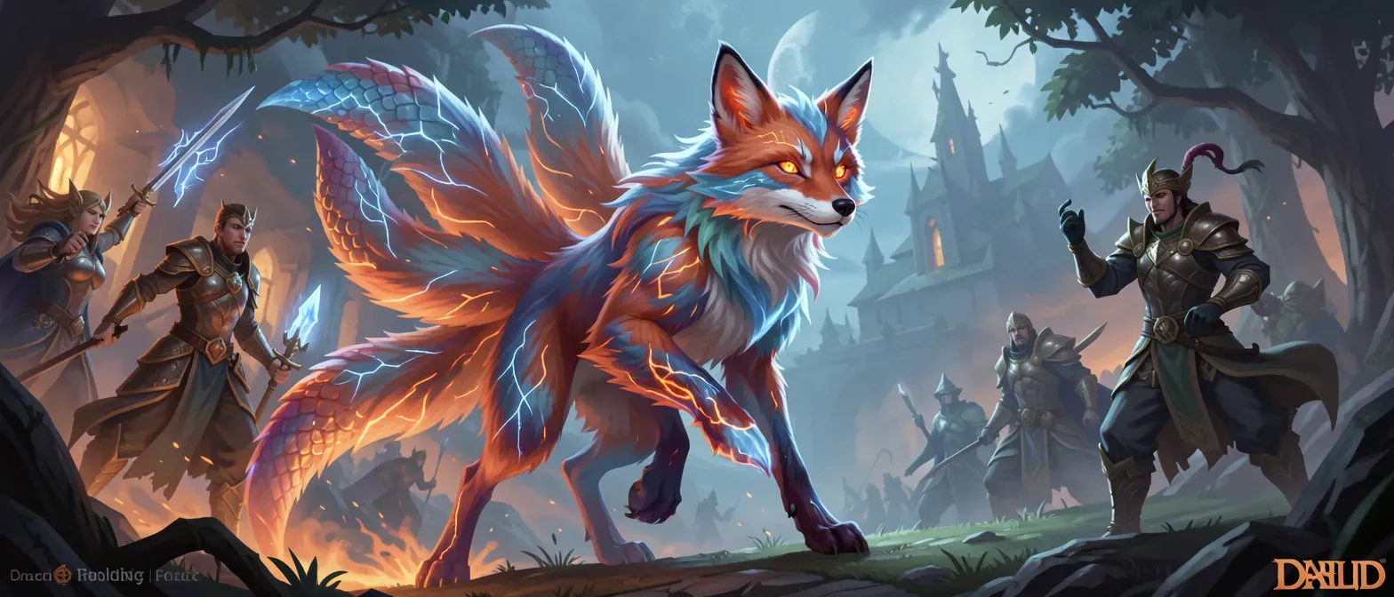 Ryūko (Draconic Kitsune)